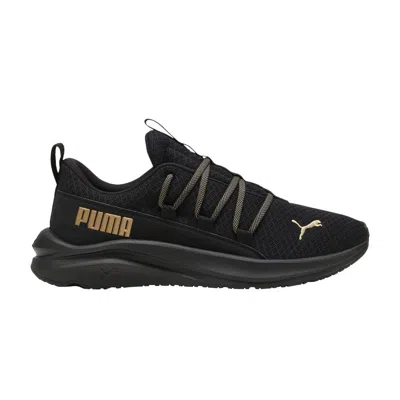 Pre-owned Puma Wmns Softride One4all 'black Rose Gold'
