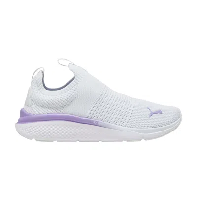 Pre-owned Puma Wmns Softride Pro Echo Slip-on 'silver Mist Lavender'