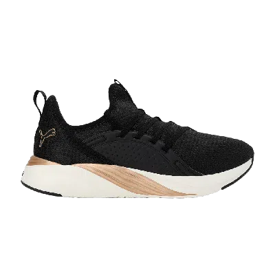 Pre-owned Puma Wmns Softride Sophia 2 'black Gold'