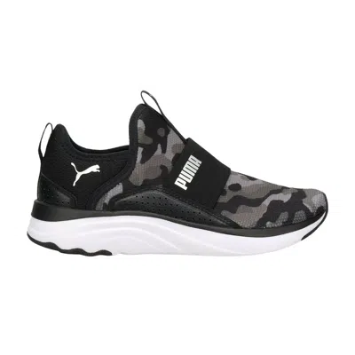 Pre-owned Puma Wmns Softride Sophia Slip-on 'black Camo' | Women's Size 10