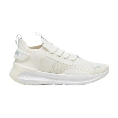 Pre-owned Puma Wmns Softride Symmetry Fuzion 'warm White Frosted Dew' | Cream | Women's Size 9