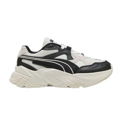 Pre-owned Puma Wmns Sophyr Quiet Lux 'vapor Grey Black' | Women's Size 7 In Gray