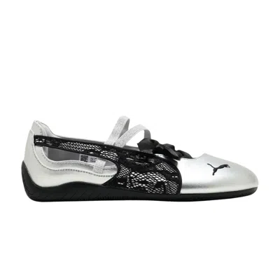 Pre-owned Puma Wmns Speedcat Ballet Lace 'silver Black' | Women's Size 6.5