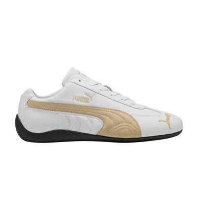 Pre-owned Puma Wmns Speedcat Leather 'white Toasted Almond' | Women's Size 10
