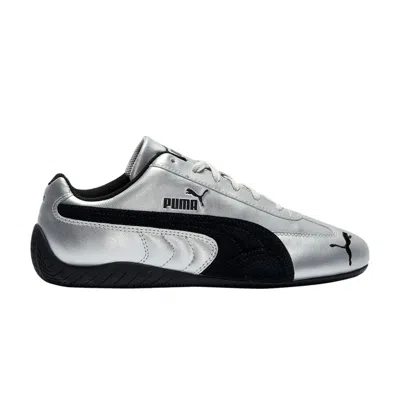 Pre-owned Puma Wmns Speedcat 'metallic Pack - Silver Black' | Women's Size 7.5