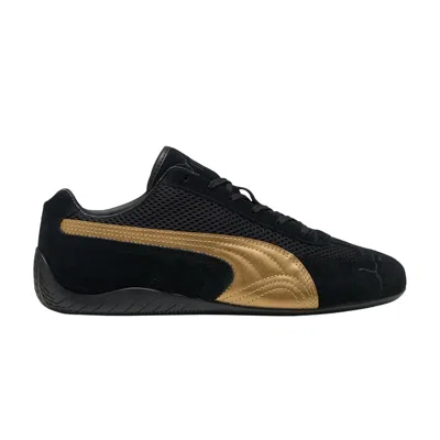 Pre-owned Puma Wmns Speedcat Premium 'black Gold' | Women's Size 6