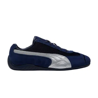 Pre-owned Puma Wmns Speedcat Premium 'navy Matte Silver' | Blue | Women's Size 8