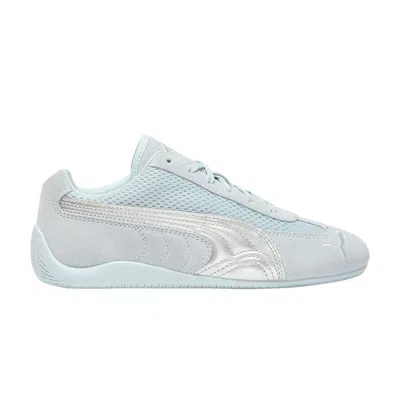 Pre-owned Puma Wmns Speedcat Premium 'sea Glass Matte Silver' | Blue | Women's Size 11