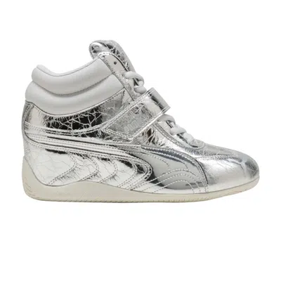 Pre-owned Puma Wmns Speedcat Wedge Luster 'silver Vapor Gray' | Women's Size 8.5