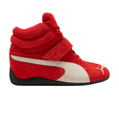 Pre-owned Puma Wmns Speedcat Wedge Og 'red White' | Women's Size 9.5