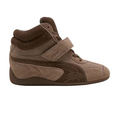 Pre-owned Puma Wmns Speedcat Wedge 'totally Taupe Chocolate' | Brown | Women's Size 9