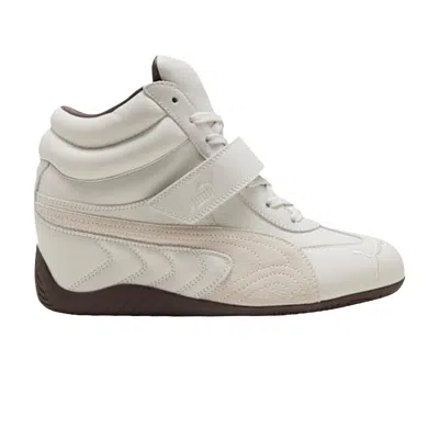 Pre-owned Puma Wmns Speedcat Wedge 'vapor Gray White' | Women's Size 6.5