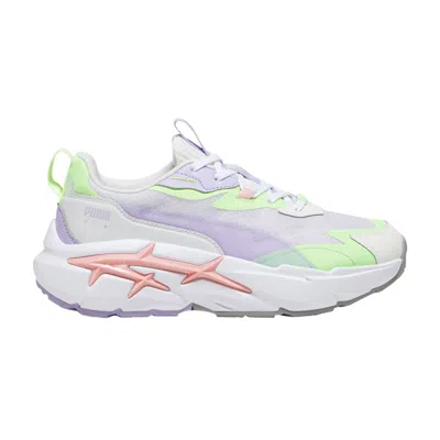 Pre-owned Puma Wmns Spina Nitro 'spring Lavender Speed Green' | Purple | Women's Size 9