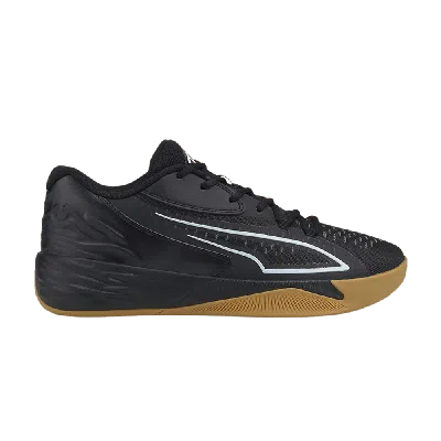 Pre-owned Puma Wmns Stewie 1 Team 'black Gum'