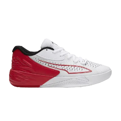 Pre-owned Puma Wmns Stewie 1 Team 'white Tango Red'