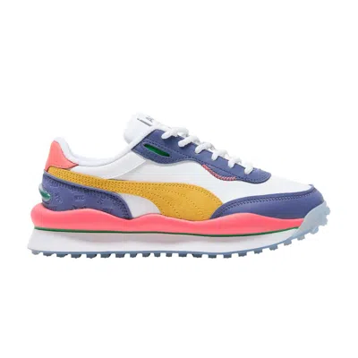 Pre-owned Puma Wmns Style Rider 'nyc Flagship' | Multi-color | Women's Size 9
