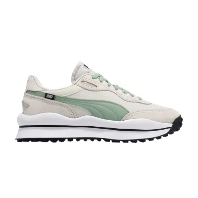 Pre-owned Puma Wmns Style Rider Sd 'grey Green' | Women's Size 5.5 In Gray