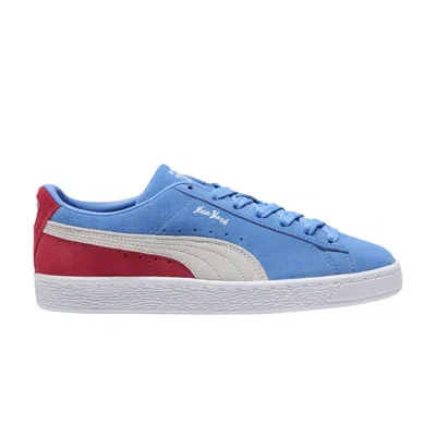 Pre-owned Puma Wmns Suede Classic 21 'nyc' In Blue