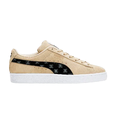 Pre-owned Puma Wmns Suede Classic T7 'light Sand Monogram' In Tan