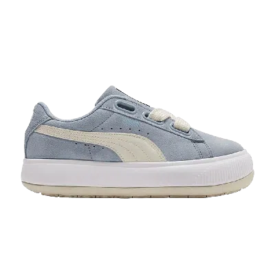 Pre-owned Puma Wmns Suede Mayu Heart 'blue Wash'