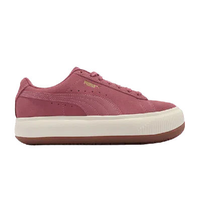 Pre-owned Puma Wmns Suede Mayu 'mauvewood' In Pink