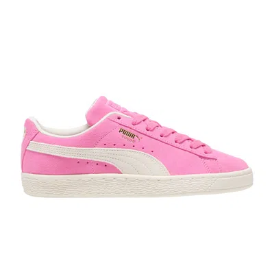 Pre-owned Puma Wmns Suede 'neon - Poison Pink'