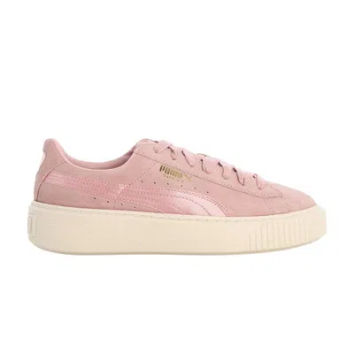 Pre-owned Puma Wmns Suede Platform 'pink Satin' | Women's Size 7