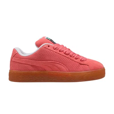 Pre-owned Puma Wmns Suede Xl 'braided - Glowing Red' | Pink | Women's Size 8