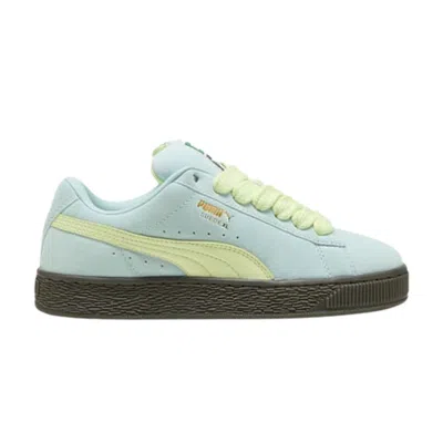 Pre-owned Puma Wmns Suede Xl 'fresh Water Apple Spritz' | Blue | Women's Size 6