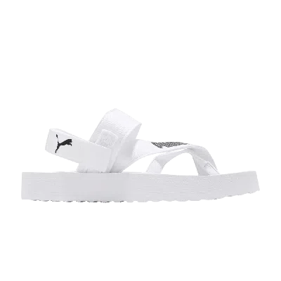 Pre-owned Puma Wmns Summercat 'white'
