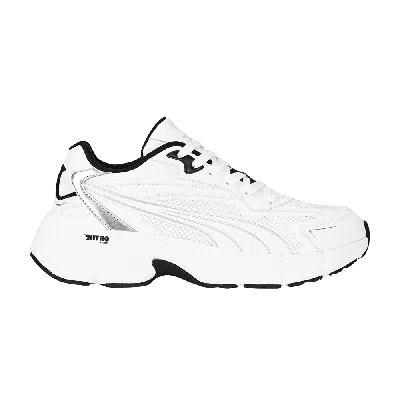 Pre-owned Puma Wmns Teveris Nitro 'metallic - White Black'