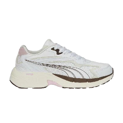 Pre-owned Puma Wmns Teveris Nitro 'preppy - Chestnut Pink' In White