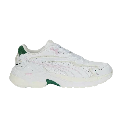 Pre-owned Puma Wmns Teveris Nitro 'preppy - Vine' In White