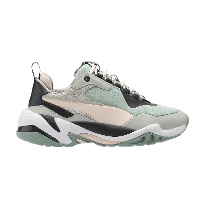 Pre-owned Puma Wmns Thunder 'colour Block - Grey Mist'