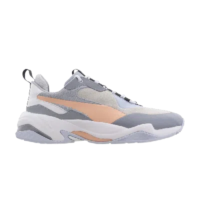 Pre-owned Puma Wmns Thunder 'colour Block - Heather' In Grey