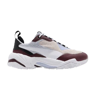 Pre-owned Puma Wmns Thunder 'colour Block - Pastel Parchment' In Grey