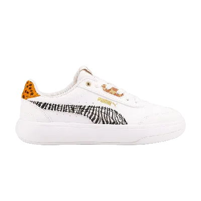Pre-owned Puma Wmns Tori 'safari - White'