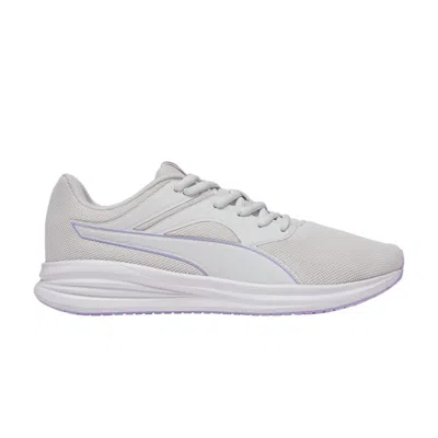 Pre-owned Puma Wmns Transport 'feather Grey Vivid Violet' | Women's Size 9 In Gray