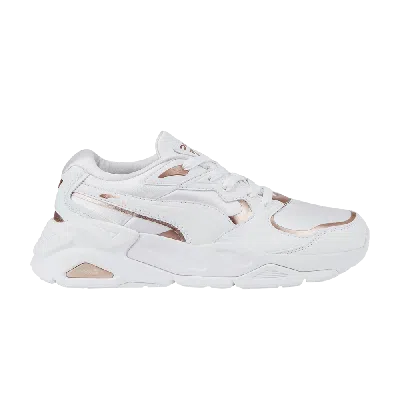 Pre-owned Puma Wmns Trc Mira 'glam' In White