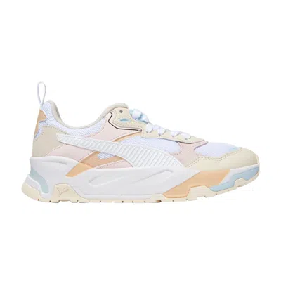 Pre-owned Puma Wmns Trinity 'alpine Snow Frosty Pink' | Cream | Women's Size 6 In White