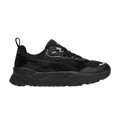 Pre-owned Puma Wmns Trinity 'black Silver'