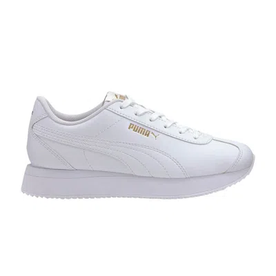 Pre-owned Puma Wmns Turino Stacked 'white' | Women's Size 9.5