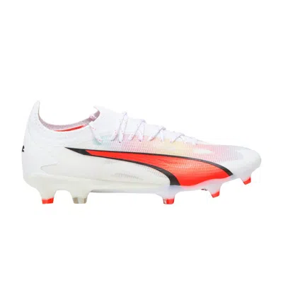 Pre-owned Puma Wmns Ultra Ultimate Fg Ag 'breakthrough Pack' In White