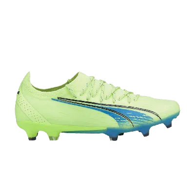 Pre-owned Puma Wmns Ultra Ultimate Fg Ag 'fastest Pack' In Green