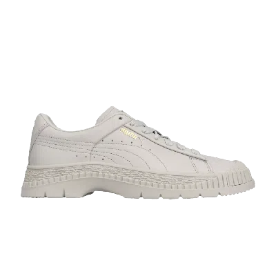 Pre-owned Puma Wmns Utility Leather 'glacier Gray' In Grey