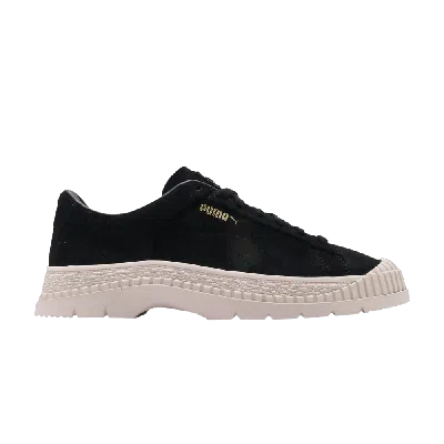 Pre-owned Puma Wmns Utility Suede 'black'