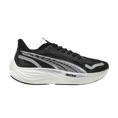 Pre-owned Puma Wmns Velocity Nitro 3 'black Silver'