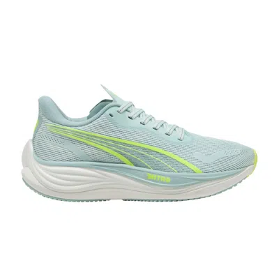 Pre-owned Puma Wmns Velocity Nitro 3 'peaceful Blue Yellow Alert' | Green | Women's Size 7