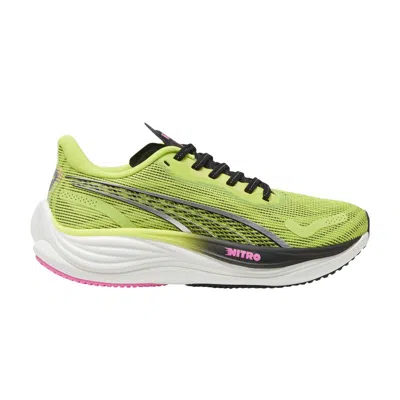 Pre-owned Puma Wmns Velocity Nitro 3 'psychedelic Rush' In Yellow