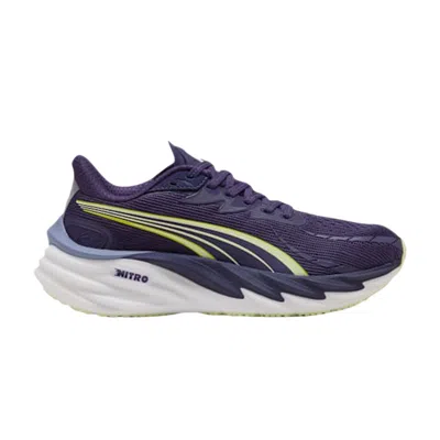 Pre-owned Puma Wmns Velocity Nitro 4 'deep Plum/apple Spritz Features' | Purple | Women's Size 7
